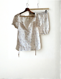 Pyjama Femme Coton Tulipes Fait Main – The Sleeping Beauty Club