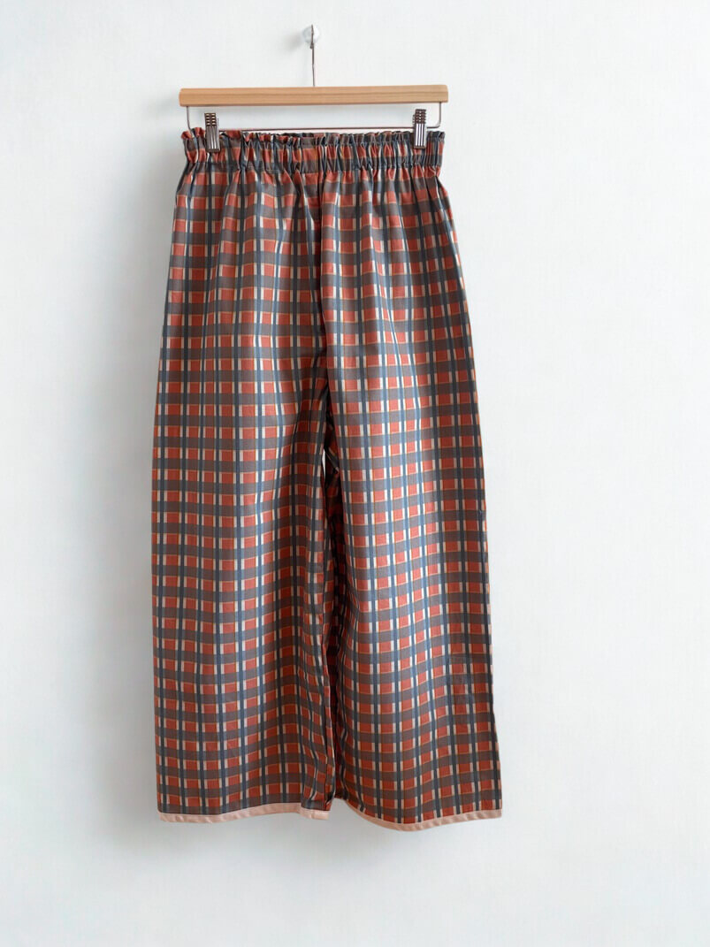 Pyjama Femme Coton Carreaux Fait Main – The Sleeping Beauty Club